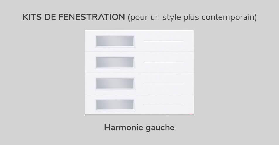 Kit de fenestration - Harmonie gauche